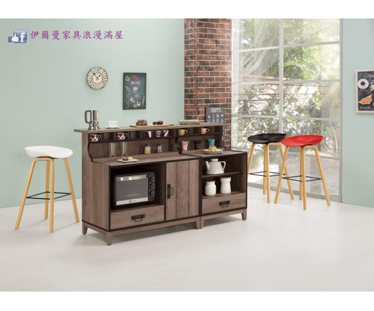 哈珀2尺中島型吧台桌