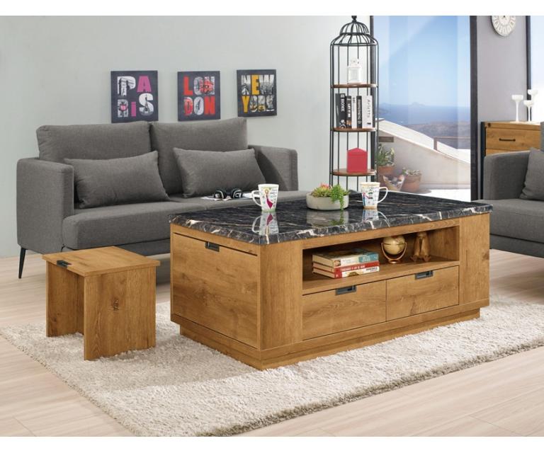 摩德納4.3尺原石茶几