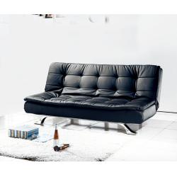 2002型黑皮沙發床
