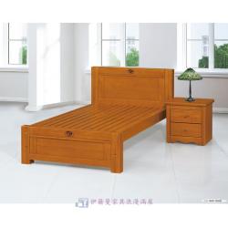 維瓦納3.5尺實木床台