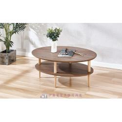 607胡桃色大茶几