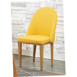 D60黃色餐椅(鐵腳)