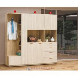 葛瑞絲7尺玄關組合鞋櫃(可拆購)