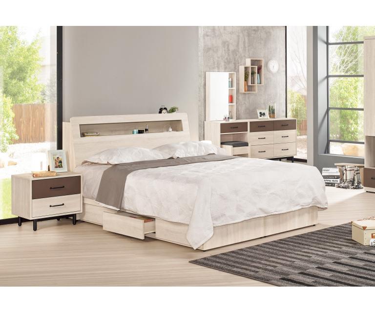 戴維斯被櫥式雙人床