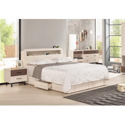 戴維斯被櫥式雙人床