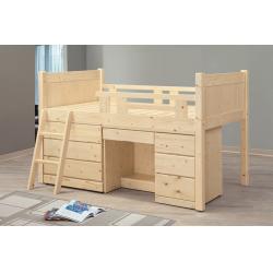 松木多功能床組