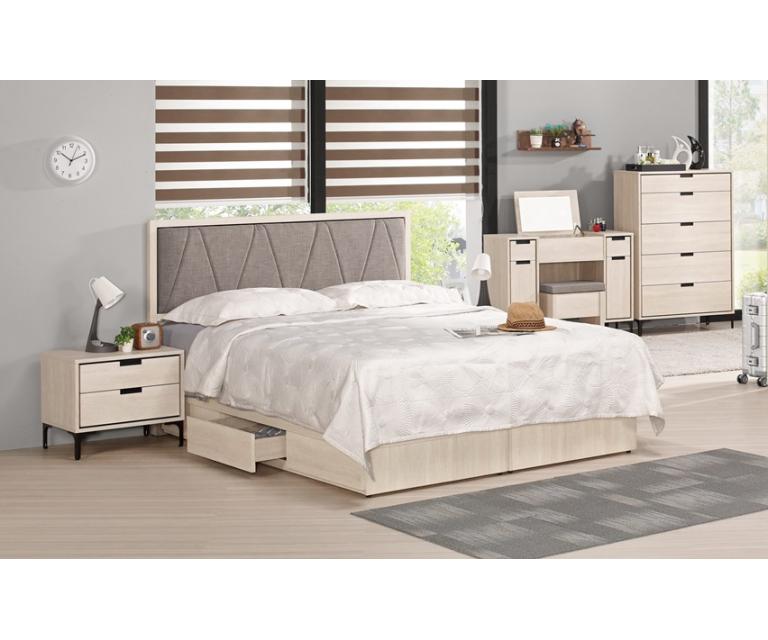 昆提斯6尺雙人床