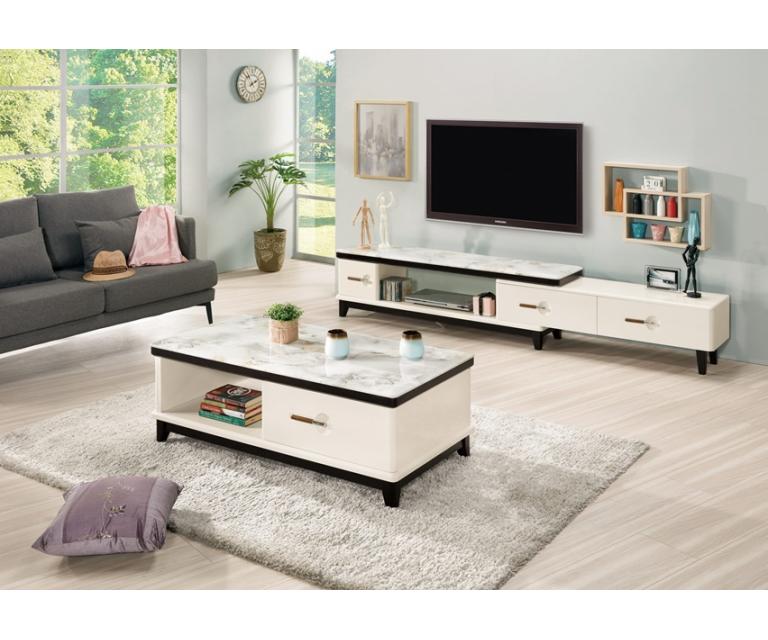 嘉美拉5尺原石伸縮長櫃