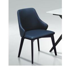 Y065餐椅(皮)(實木)