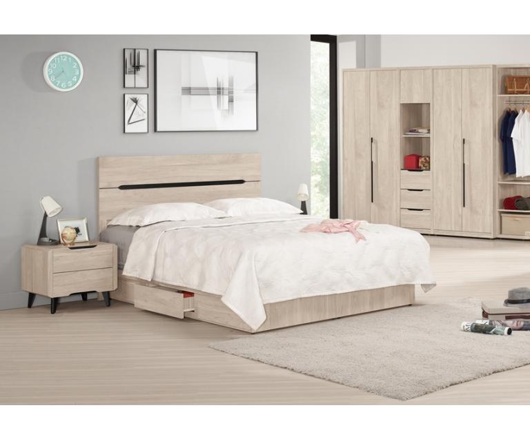 韋斯里5尺雙人床