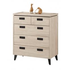 達里歐2.7尺五斗櫃