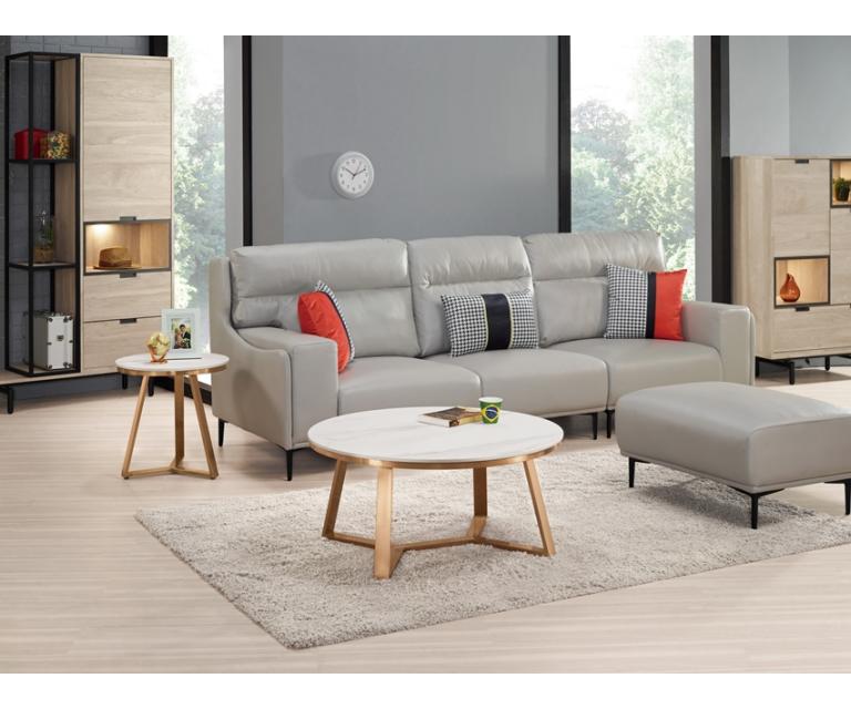 西瑞爾1.65尺岩板小圓几