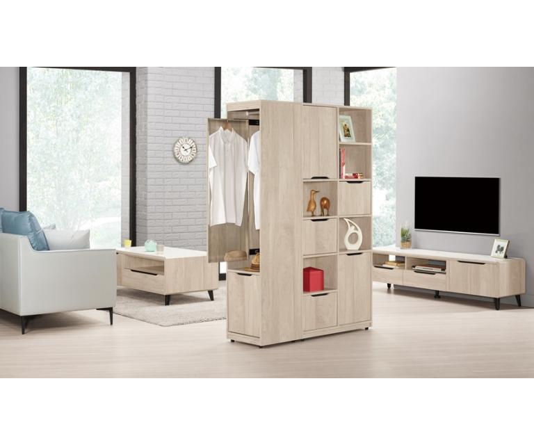 韋斯里4尺雙面玄關櫃