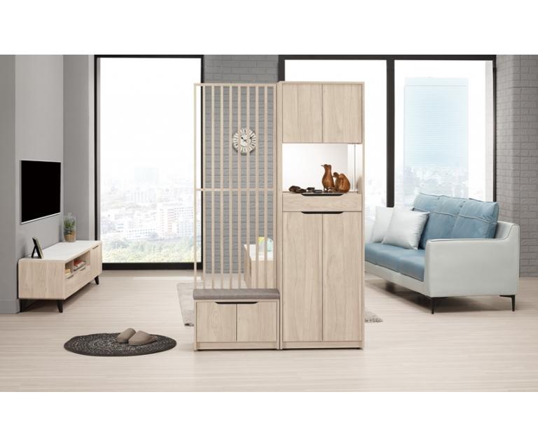 韋斯里4尺玄關屏風鞋櫃