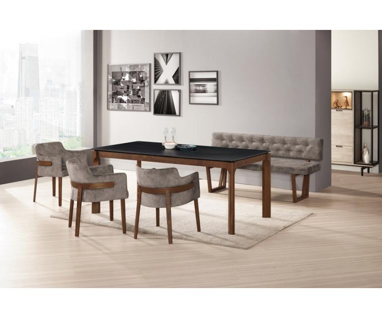 貞德拉6尺岩板餐桌