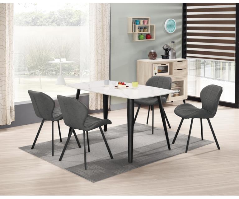 捷妮4.6尺岩板餐桌