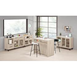 韋斯里4尺中島型岩板吧台桌