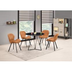 史蒂文3尺岩板休閒圓桌