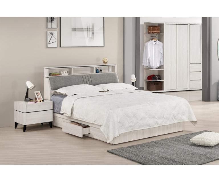 艾德嘉被櫥式雙人床