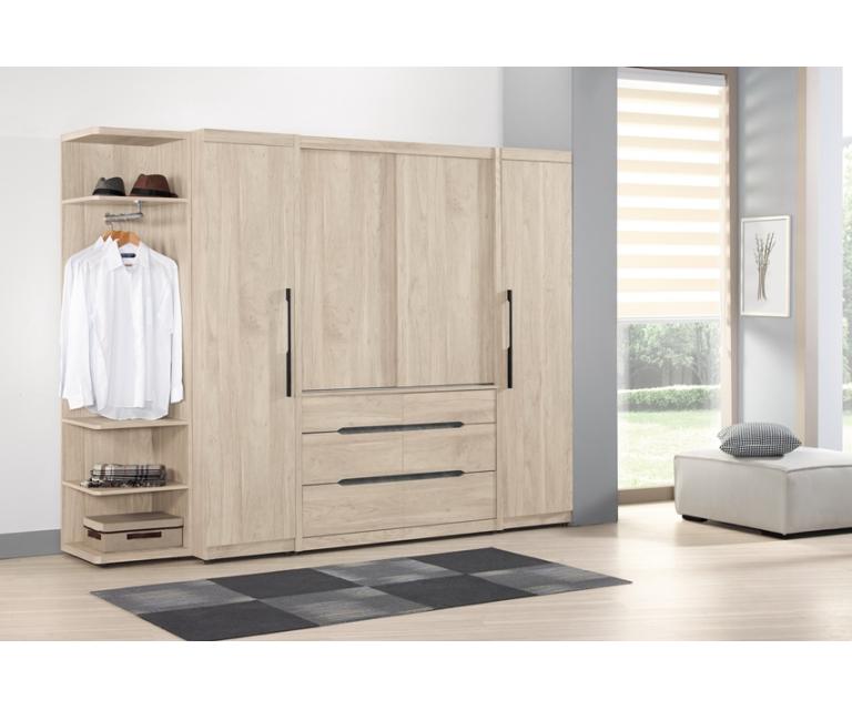 米爾娜8.4尺組合衣櫥(全組)可拆