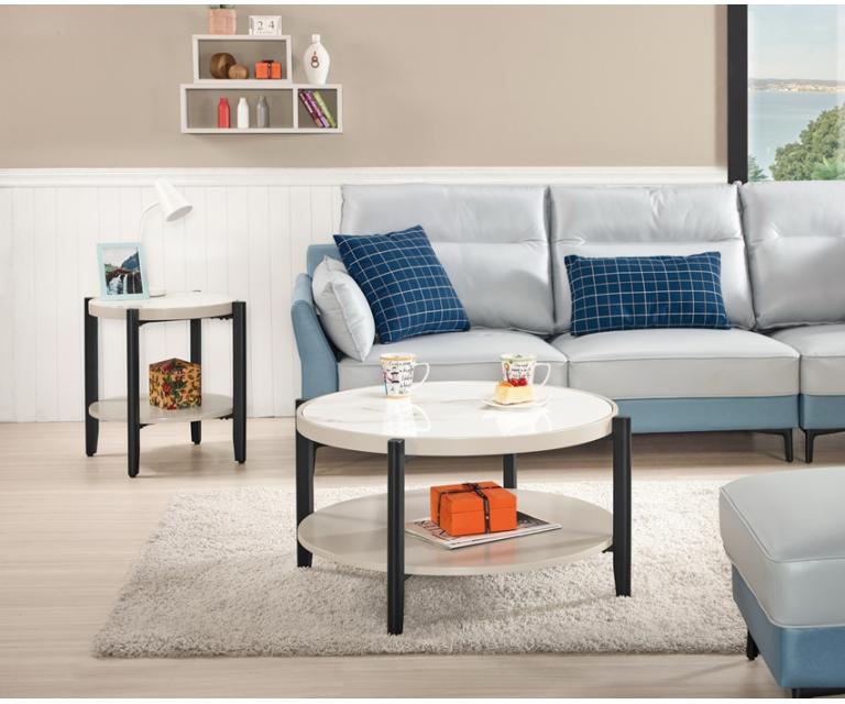 雅各2.9尺岩板大圓几