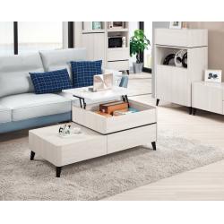 艾德嘉4尺仿石面多功能大茶几