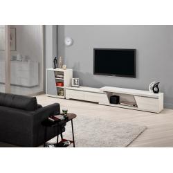 蘿克斯7.9尺岩板伸縮L櫃