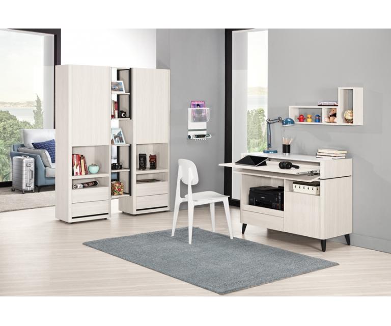 艾德嘉4.6尺組合書櫥(全組)