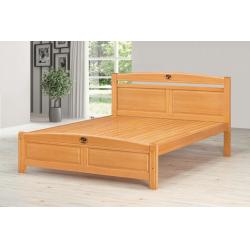 安麗5尺檜木色床