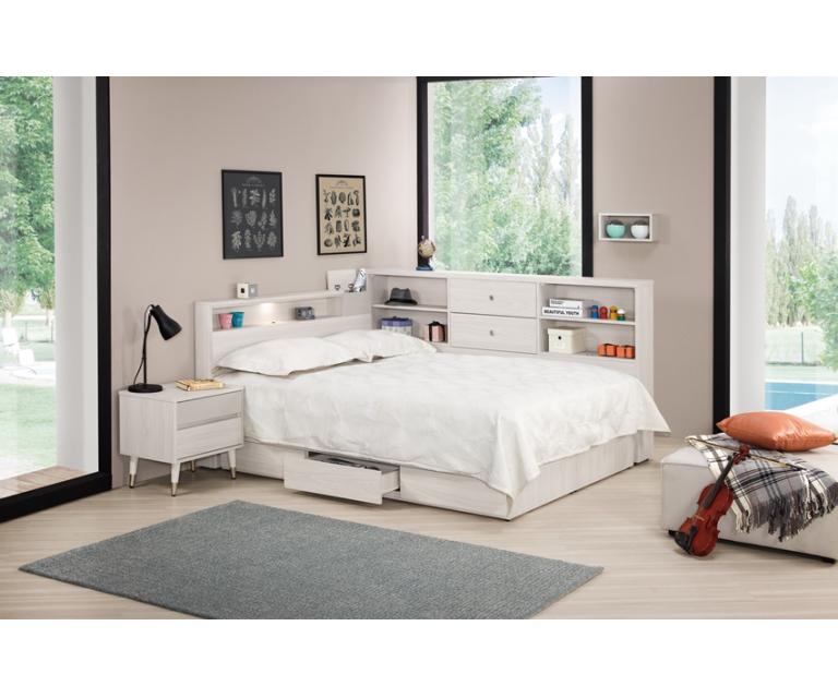 蘿克斯5尺雙人床