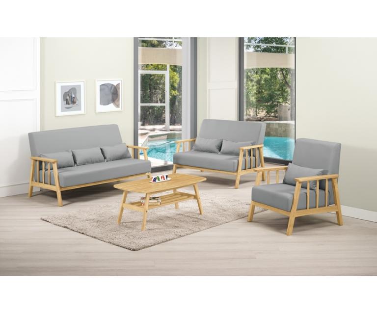 伊拉休閒沙發組(貓抓布)