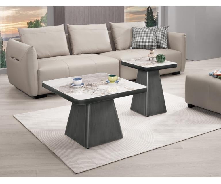 嘉維斯組合岩板茶几(全組)