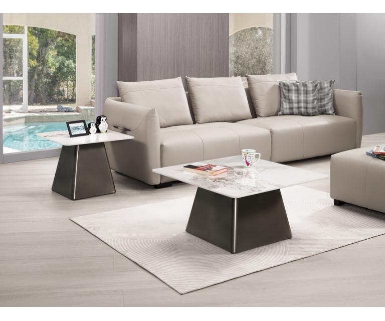 嘉爾組合岩板茶几(全組)