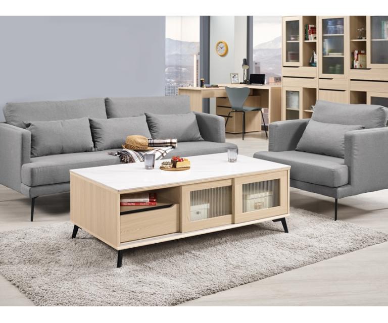 朵利斯4.3尺岩板大茶几