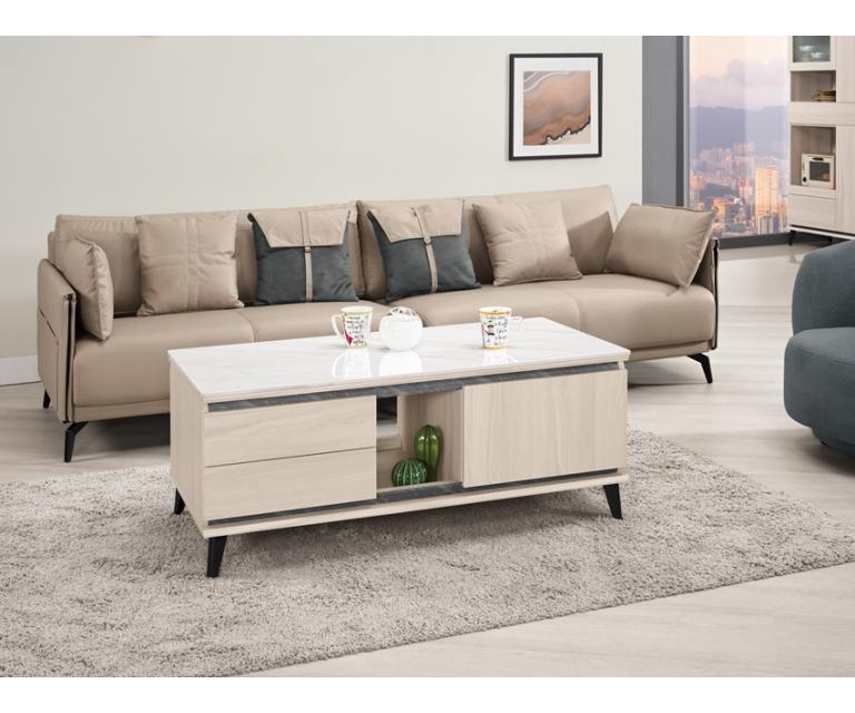 范德爾4尺岩板大茶几