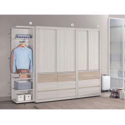 克萊格8.2尺組合拉門衣櫥