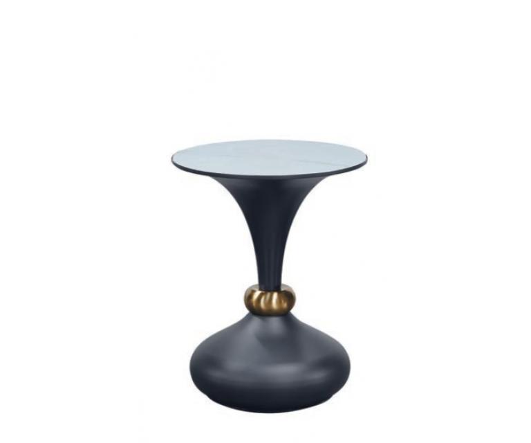 526亮光岩板圓几