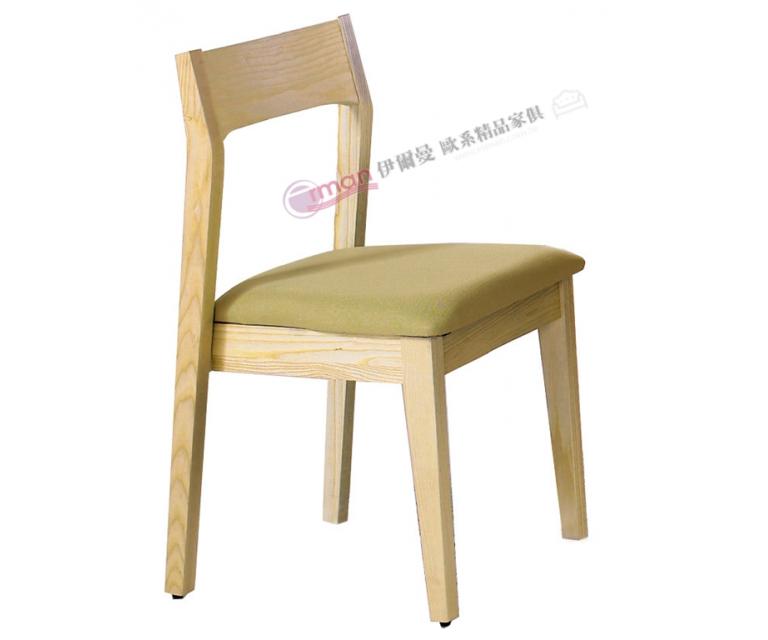 布蘭妮栓木布餐椅(綠色/橘色)