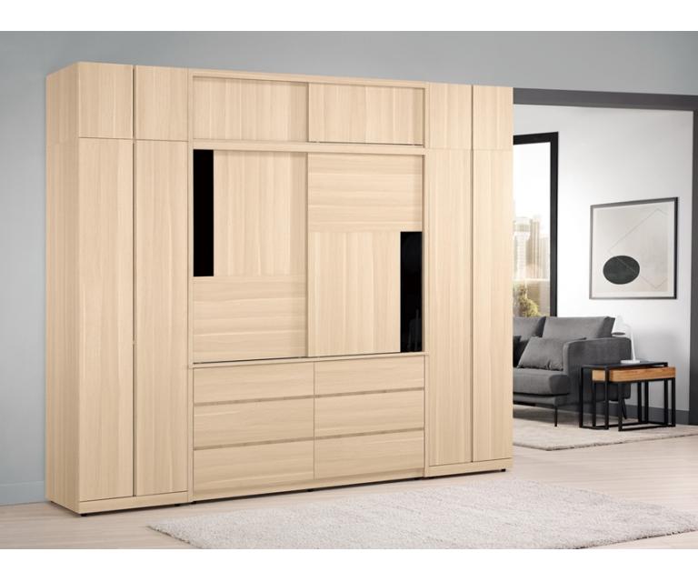 克萊爾9尺被櫥式組合衣櫥(全組)可拆