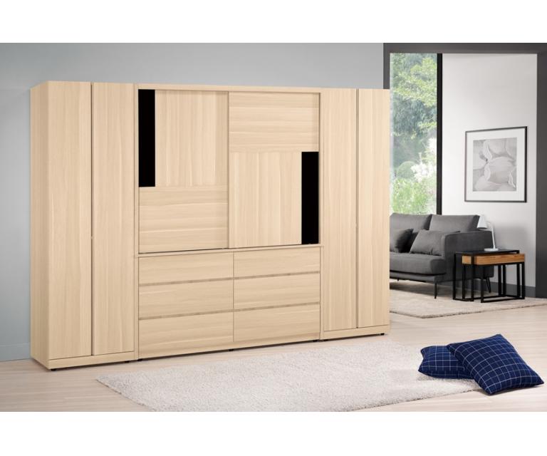 克萊爾9尺組合衣櫥(全組)可拆