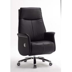 皮製辦公椅A9985黑