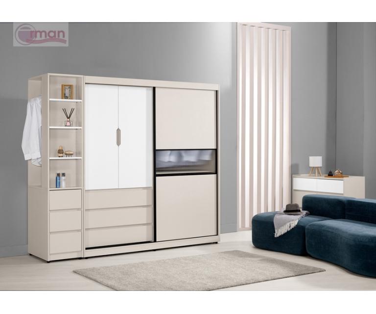 佩洛斯6尺拉門衣櫥