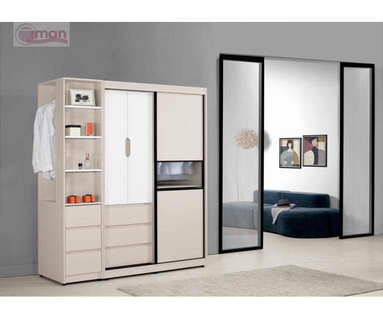 佩洛斯4尺拉門衣櫥