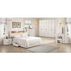 克里斯5尺被櫥式雙人床