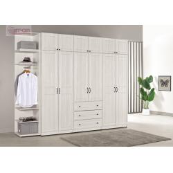 克里斯9.5尺被櫥式組合衣櫥(全組)