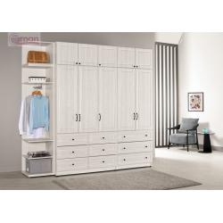 克里斯8.2尺被櫥式組合衣櫥(全組)