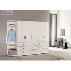 克里斯8.2尺組合衣櫥(全組)