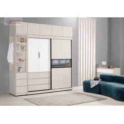 佩洛斯6尺被櫥式拉門衣櫥