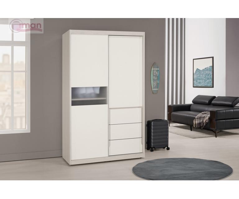 娜迪亞4尺拉門衣櫥