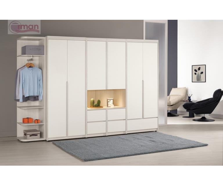 娜迪亞9.8尺組合衣櫥(全組)